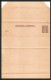 4213/ Argentine (Argentina) Entier Stationery Bande Pour Journal Newspapers Wrapper N°8 1889 Neuf (mint) - Postwaardestukken