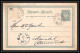 4539 Vestbanernes 1884 Carte Postale Norvège (Norway) Entier Postal Stationery - Interi Postali