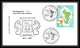 5229/ Pegase Tirage Numerote 56/300 Y&t 69 Carte De L'ili Au Lagon Mayotte 1999 Fdc Premier Jour Lettre Cover - Covers & Documents