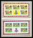 Delcampe - 221 Football (Soccer) Allemagne 1974 Munich - Neuf ** MNH - Ghana Mi. 581-584 A/B KB Non Dentelé Imperf Perfect Set - 1974 – Alemania Occidental