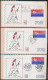 Delcampe - 092 France Bicentenaire Révolution Francaise Lot N° 2560 Folon 116 Fdc Lettre Premier Jour Différentes Philexfrance 89 - French Revolution