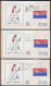 Delcampe - 092 France Bicentenaire Révolution Francaise Lot N° 2560 Folon 116 Fdc Lettre Premier Jour Différentes Philexfrance 89 - Révolution Française