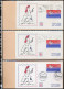 Delcampe - 657 France Bicentenaire Révolution Francaise Lot N° 2560 Folon 111 Fdc Lettre Premier Jour Différentes - French Revolution