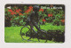 SINGAPORE - Girl On A Bicycle GPT Magnetic Phonecard - Singapur