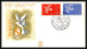 Delcampe - 004 FRANCE Lettre (cover Briefe) Fdc (premier Jour) Europe Europa 1956 - 1970 Lot De 32 Enveloppes Différentes  - Verzamelingen