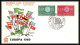 Delcampe - 004 FRANCE Lettre (cover Briefe) Fdc (premier Jour) Europe Europa 1956 - 1970 Lot De 32 Enveloppes Différentes  - Colecciones