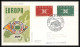 Delcampe - 004 FRANCE Lettre (cover Briefe) Fdc (premier Jour) Europe Europa 1956 - 1970 Lot De 32 Enveloppes Différentes  - Collezioni