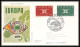 Delcampe - 004 FRANCE Lettre (cover Briefe) Fdc (premier Jour) Europe Europa 1956 - 1970 Lot De 32 Enveloppes Différentes  - Collections