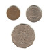 347/ Malte : 1 Cent 1991 - 10 Cents 1986 - 50 Cents 1972 - Malte
