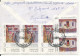 Argentina Cover Sent Air Mail To Switzerland 7-8-1989 Topic Stamps On Front And Backside Of The Cover - Covers & Documents