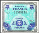 FRANCE * Billets Du Trésor * 5 Francs Drapeau * 1944 * Sans Série * Etat/Grade NEUF/UNC - 1944 Vlag/Frankrijk