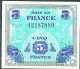 FRANCE * Billets Du Trésor * 5 Francs Drapeau * 1944 * Sans Série * Etat/Grade SUP+/XXF - 1944 Flagge/Frankreich