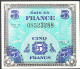 FRANCE * Billets Du Trésor * 5 Francs Drapeau * 1944 * Sans Série * Etat/Grade NEUF/UNC - 1944 Flag/France