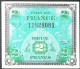 FRANCE * Billets Du Trésor * 2 Francs Drapeau * 1944 * Sans Série * Etat/Grade NEUF/UNC - 1944 Drapeau/France