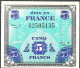 FRANCE * Billets Du Trésor * 5 Francs Drapeau * 1944 * Sans Série * Etat/Grade NEUF/UNC - 1944 Flag/France