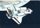 CH - SUISSE : Carte Illustrée Affranchie - Space Shuttle/Spacelab 3/1981. - Andere & Zonder Classificatie