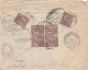 INDIA - PAKISTAN - INTERESTING REGISTERED LETTER 1925 PESHAVAR - BAVARIA/DE / 5150 - 1911-35 Roi Georges V