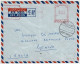 Aegypten / Postes Egypte 1963, Luftpostbrief / Air Mail Paquebot Port-Said - Genova (Italien), EMA / Meterstamp - Cartas & Documentos