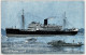 Aegypten / Postes Egypte, Ansichtskarte Henderson Line S.S. Prome Paquebot Port-Said - Bern (Schweiz), Dampfer / Steamer - Storia Postale