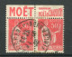 26224 FRANCE N°283° (186 N°Maury) Moët Et Chandon  Type I   1932 TB - Gebraucht