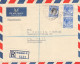 SINGAPORE - REGISTERED AIRMAIL 1950 ST. GALLEN/CH / 5157 - Singapur (...-1959)