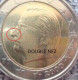 Rare Fauté 2 € Albert II Belgique 2000 - Étoiles Tournantes! - Belgien