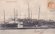 CYPRUS FOSCOLO POSTCARD LIMASSOL HARBOUR POSTALLY USED 1911 LARNACA TO NICOSIA - Chypre