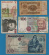 LOT BILLETS 4 BANKNOTES: RUSSIA - ITALIA - PORTUGAL - SLOVENIA - Lots & Kiloware - Banknotes