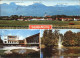 72556708 Bad Aibling Kurhaus Springbrunnen Bergkette Bad Aibling - Bad Aibling