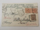 Postkarte, Oblitéré Ferrara 1902 Envoyé à Villers Farlay - Postwaardestukken