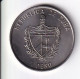 MONEDA DE CUBA DE 1 PESO DEL AÑO 1992 - AÑO DE ESPAÑA - PALAU SANT JORDI DE BARCELONA (NUEVA-UNC) - Kuba