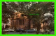 SAVANNAH, GA - OWENS-THOMAS HOUSE BUILT IN 1817 - ANIMATED OLD CARS - PUB. BY DIXIE NEWS CO - - Savannah