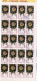 Delcampe - 1965 - Jardin Botanique De Cluj FULL X 25 - Full Sheets & Multiples