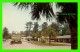 SAVANNAH, GA - MIDWAY MOTEL - FRANK B. AUSTIN - ANIMATED WITH OLD CARS - - Savannah