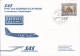 Luxembourg First SAS Grumman Golfstream Flight LUXEMBOURG-COPENHAGEN 1981 Cover Brief Lettre KØBENHAVN PTM. (Arr.) - Briefe U. Dokumente