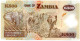 Aigle Eagle Zambie Zambia Billet Banque 500 Kwacha Bank-note Banknote Aigle - Zambia