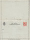 Denmark Postal Stationery Ganzsache Entier Korrespondancekort KK 21a, 10 Ø Overprinted Surchargé 'SB' Unused (2 Scans) - Ganzsachen