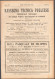 RIVISTA DEL 1915 - RASSEGNA TECNICA PUGLIESE - FERROVIA BARI GRUMO ATENA - PUBBL. OFFICINE DI SAVIGLIANO (STAMP330) - Wetenschappelijke Teksten
