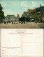 Postkaart Haarlem Groote Markt, Belebt 1906 - Haarlem