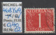 1946 - NIEDERLANDE - FM/DM "Ziffern-Zeichnung" 1 C Rot - O Gestempelt - S. Scan (468YxAo 01-04 Nl) - Gebruikt