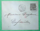 ENTIER 10C REGENCE DE TUNIS ENFIDAVILLE ENFIDHA TUNISIE CORRESPONDANCE LOCALE 1900 LETTRE COVER FRANCE - Lettres & Documents