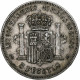 Espagne, Amadeao I, 5 Pesetas, 1871, Madrid, Argent, TTB, KM:666 - Erstausgaben