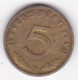 5 Reichspfennig 1938 D MUNICH. Bronze-aluminium.  - 5 Reichspfennig