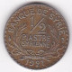 Banque De Syrie, Protectorat Français, 1/2 Piastre 1921. Cupro-nickel, Lec# 4 - Syrien