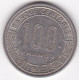 République Centrafricaine, 100 Francs 1972, En Nickel, KM# 6 - Zentralafrik. Republik