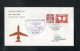 "DAENEMARK" 1972, SAS-INTERFLUG-Caravelle-Erstflugbrief "Kopenhagen-Berlin" (80020) - Luftpost