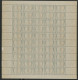 SERVICE N° 25 50 Ct Cote 60 € Feuille De 50 Ex. Neufs ** MNH  Coin Daté 9/11/61 Voir Suite - Full Sheets