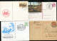 "DEUTSCHLAND NACH 1945" Partie Mit 12 Postkarten Gestempelt (80027) - Mezclas (max 999 Sellos)