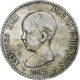 Espagne, Alfonso XIII, 5 Pesetas, 1891, Madrid, Argent, TB+, KM:689 - First Minting