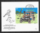 2001 Joint / Commune Belgium And Congo, BOTH FDC'S WITH SOUVENIR SHEET: Tintin In Congo - Emissions Communes